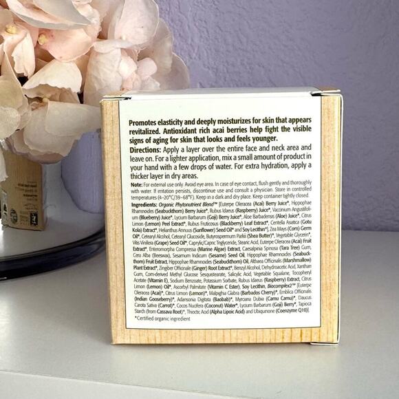 New! EMINENCE Organic Firm Skin Açaí Moisturizer, 60ml/2oz, Anti-Aging - Picture 4 of 10